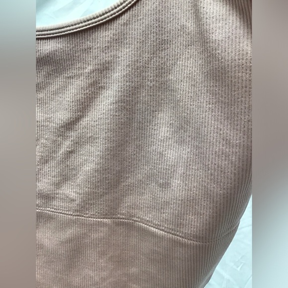 NWOT Athleta Pink Cropped Camisole Sleeveless Fitted - Picture 6 of 6